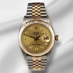 GOLD FLUTED MOTIF
