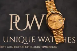 Rolex Day-Date 40 228238 18k Yellow Gold Champagne Roman Dial Complete Set