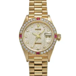 USED ROLEX DATEJUST 69068G CASE SIZE 26×26MM LADIES WATCH #31318
