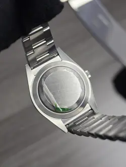 MINT Rolex Explorer I Black 39mm MK2 LUME Stainless Steel Watch 214270 W/ B&P