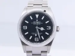 USED ROLEX EXPLORER I 124270 BLACK CASE SIZE 36.0MM MEN'S WATCH #321518