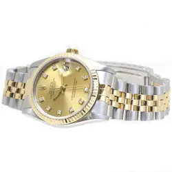 ROLEX Datejust 68273G Diamond Women's Unisex Watch /39785