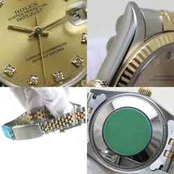 ROLEX Datejust 68273G Diamond Women's Unisex Watch /39785