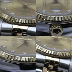 ROLEX Datejust 68273G Diamond Women's Unisex Watch /39785