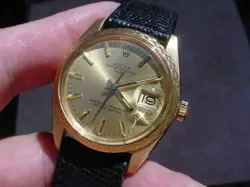 GOLD ROLEX DATE