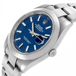 41 BLUE FLUTED