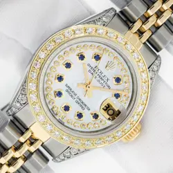 DATEJUST MOP DIAMOND-SAPPHIRE