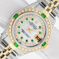 MOP DIAMOND-EMERALD-