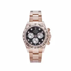 ROLEX DAYTONA 126505 ROSE GOLD BLACK DIAMOND DIAL (2023)