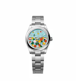 ROLEX OYSTER PERPETUAL 277200 'LADIES' STAINLESS STEEL CELEBRATION DIAL (2024)