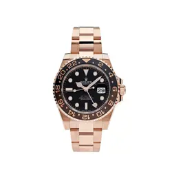 ROLEX GMT-MASTER II 126715CHNR 'ROOT BEER' ROSE GOLD BLACK DIAL (2024)