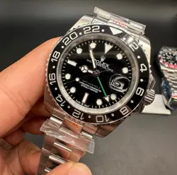 BLACK DIAL SILVER