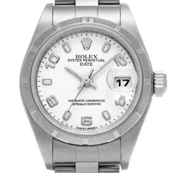 ROLEX OYSTER PERPETUAL DATE 79190 LADIES #W3293