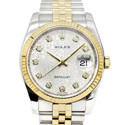 ROLEX DATEJUST 116233G 10PD RANDOM YG AUTOMATIC #013