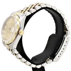 ROLEX DATEJUST 68273G 10P Diamond 82# YG Automatic Gold #035