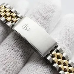 ROLEX DATEJUST 68273G 10P Diamond 82# YG Automatic Gold #035