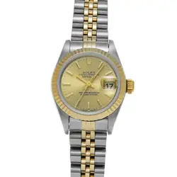ROLEX DATEJUST 69173 W NUMBER (MANUFACTURED AROUND 1995) LADIES WATCH G0319