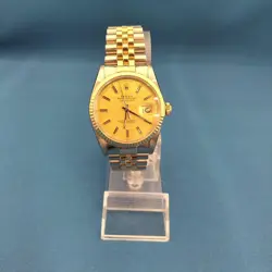 ROLEX 16013 AUTOMATIC WATCH - STAINLESS STEEL + GOLD, 36MM, CONDITION