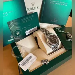W/ BLACK DIAL