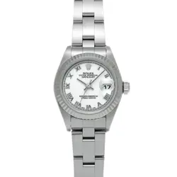 ROLEX DATEJUST 79174 WHITE LADIES WATCH