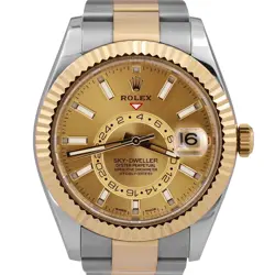 SKY-DWELLER CHAMPAGNE 18K