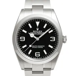 ROLEX EXPLORER 1 REF.124270 BLACK MEN'S WATCH