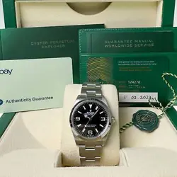 Rolex Explorer 36 - Box and Papers February 2023