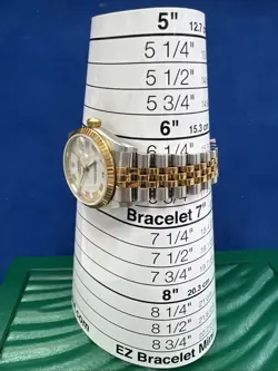 Rolex Datejust 78273 18k Gold Jubilee White Dial 31mm Fluted Bezel Rolex Box