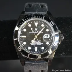 WATCH WITH RUBBER