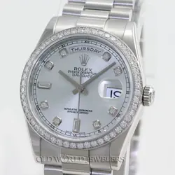 DIAMOND DIAL/BEZEL PLATINUM