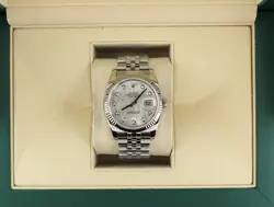 2017 ROLEX DATEJUST 116234 MOP DIAMOND DIAL SS JUBILEE NO PAPERS 36MM