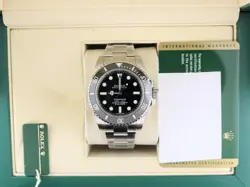 2014 ROLEX SUBMARINER NO DATE 114060 BLACK DIAL SS OYSTER WITH PAPERS 40MM