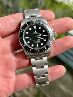 2015 ROLEX SUBMARINER 114060 NO DATE 40MM W/ BOX & PAPERS