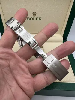 Rolex Oyster Perpetual 34mm 124200 Pink Dial Box Papers