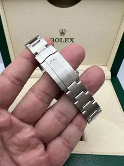 Rolex Oyster Perpetual 34mm 124200 Pink Dial Box Papers