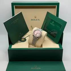 Rolex Datejust 31 NEW 2025 Pink Diamond Roman Diamond Bezel 278384RBR Jubilee