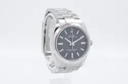 Rolex Oyster Perpetual 34mm 124200 black dial 2021 with box and Papers