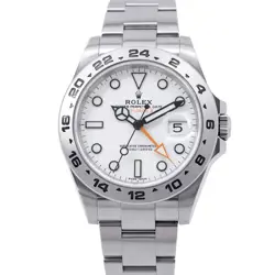 ROLEX EXPLORER II 42MM STAINLESS STEEL WHITE DIAL 216570