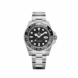 ROLEX GMT-MASTER II 126710GRNR 'BRUCE WAYNE' STAINLESS STEEL BLACK DIAL OYSTER