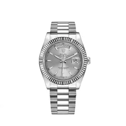 ROLEX DAY-DATE II 218239 WHITE GOLD SILVER DIAL (2022)