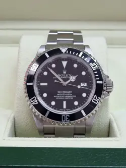 ROLEX SEA-DWELLER 40MM BLACK DIAL 2007 BOX & PAPERS
