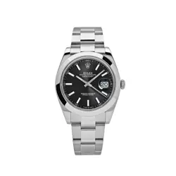 ROLEX DATEJUST 126300 STAINLESS STEEL BLACK DIAL OYSTER (2022)