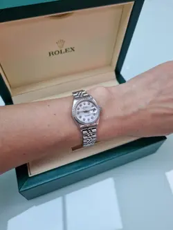 Rolex Datejust 26mm Mother of pearl Diamond bezel 1996
