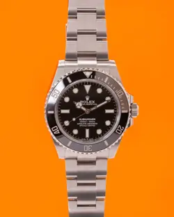 ROLEX SUBMARINER NO DATE 41MM 124060 BLACK CERAMIC 2020