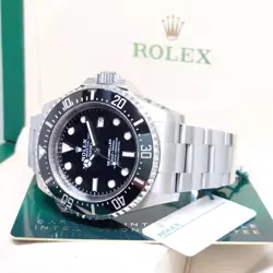 Rolex 44mm Ceramic Bezel Black Dial Sea Dweller "DEEPSEA" REF: 126660 (07/2020)