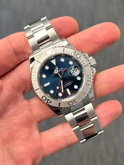 SILVER BEZEL WATCH