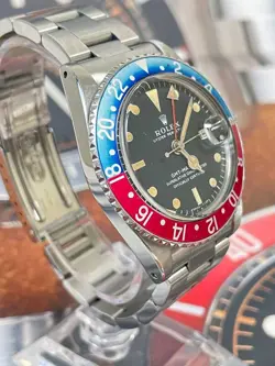 Rolex GMT Master Pepsi 1675 Box and Papers 1972
