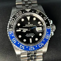 ROLEX GMT-MASTER II 126710BLNR BATGIRL STEEL JUBILEE 40MM AUTOMATIC WATCH - 2020