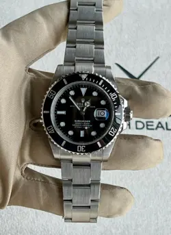 ROLEX SUBMARINER 126610LN SILVER OYSTER BRACELET WITH BLACK BEZEL 2023 COMPLETE