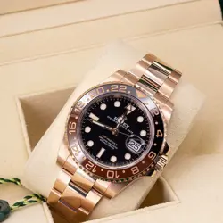 ROLEX GMT-MASTER II 126715CHNR ROOTBEER EVERROSE GOLD 2022